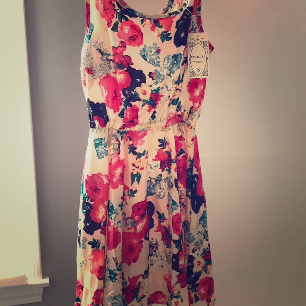 Gorgeous floral spring dress! NWT